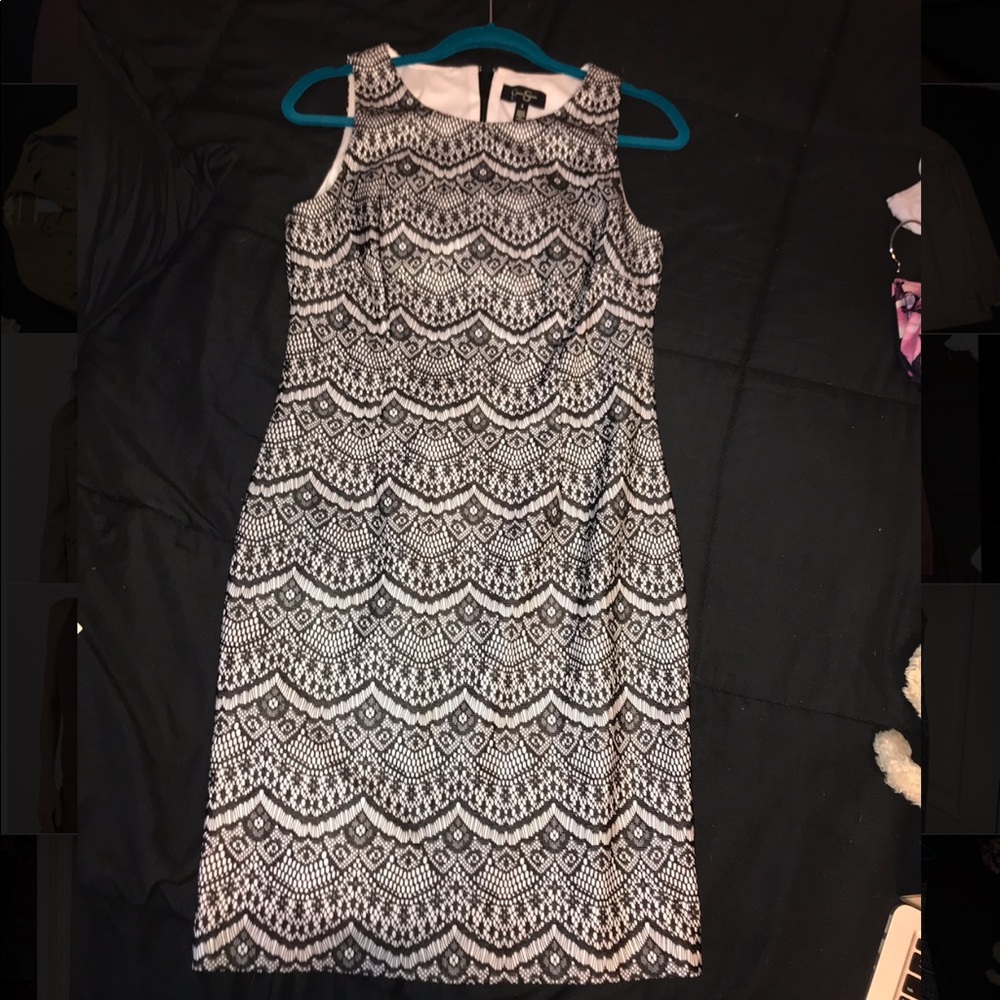 Beautiful and classy Black and white dress